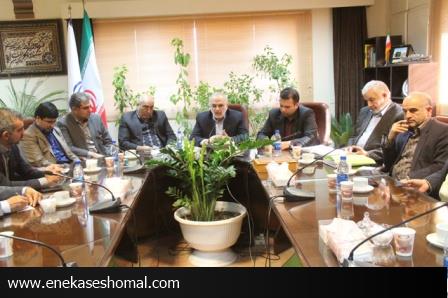 ديدار صمیمی شهردار و اعضاي شوراي شهر قائمشهربا استاندار مازندران